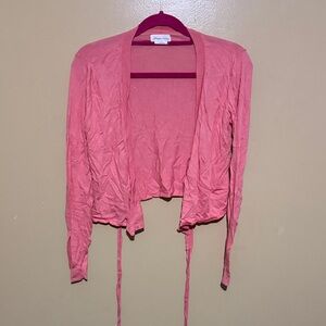 Lovers + Friends Vibrant Pink Cardigan